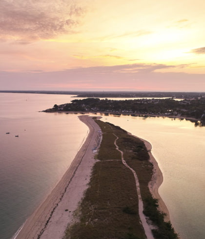 Sonnenuntergang am Letty-Strand, Bénodet