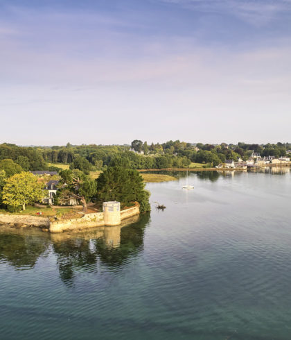 Blick über die Bucht La Forêt-Fouesnant