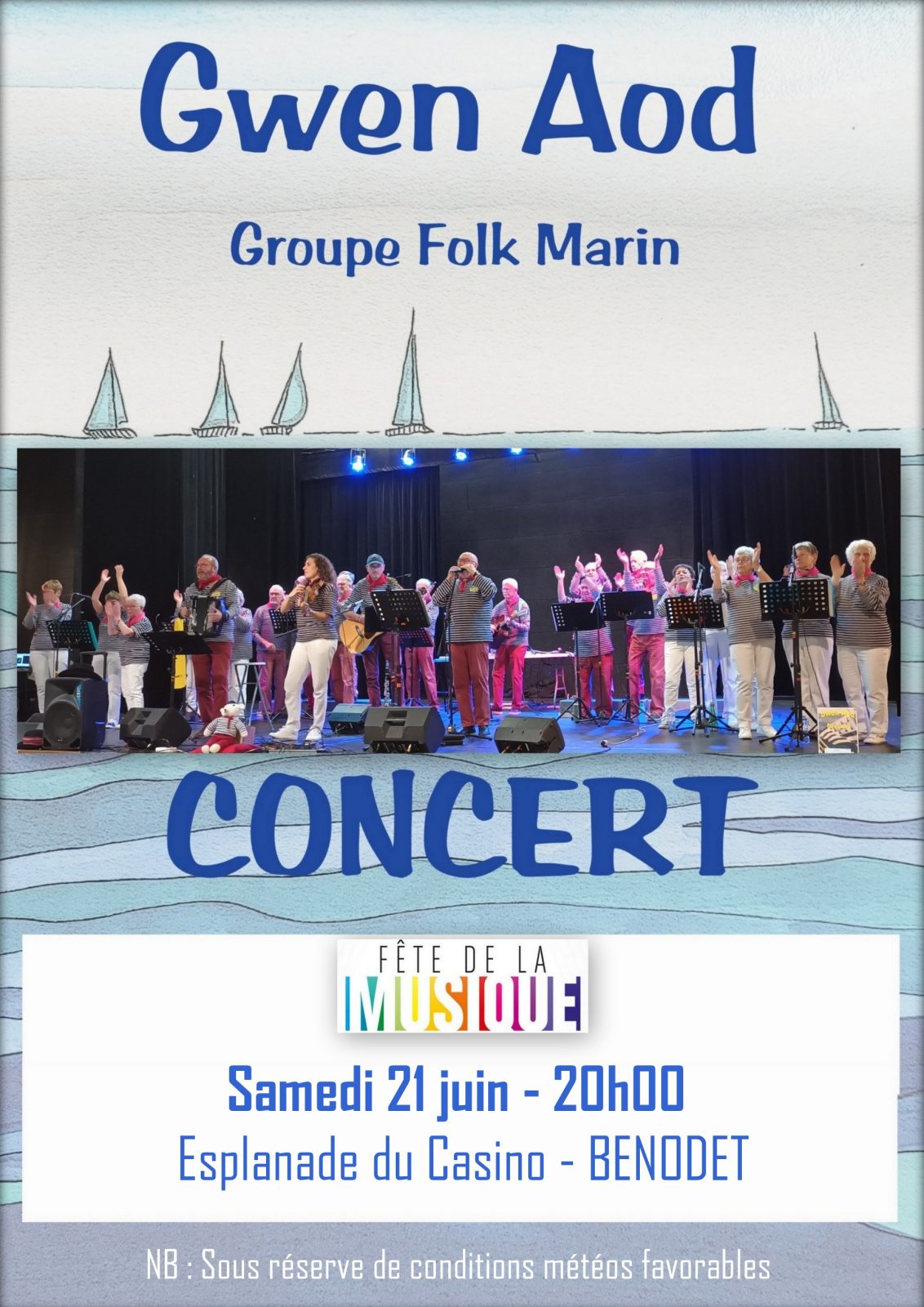 AFFICHE GWEN AOD Bénodet 2025