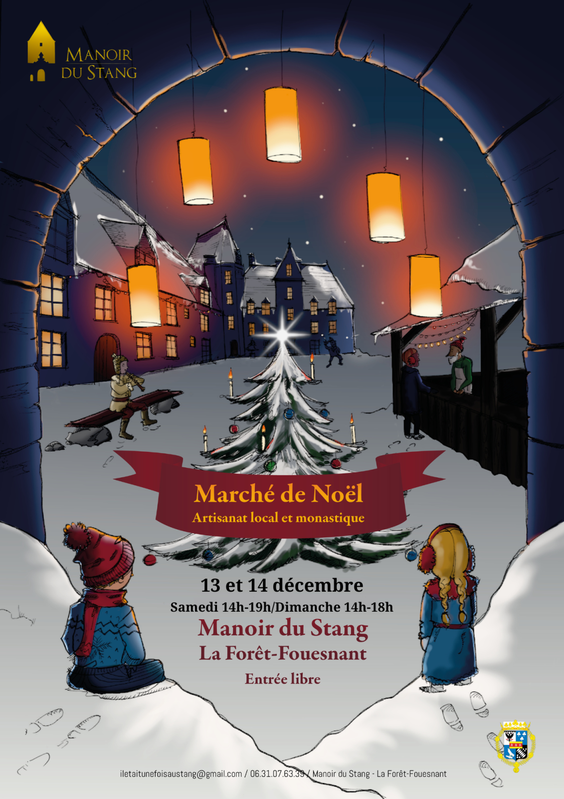 Flyer Marché de Noël 2025 – 2