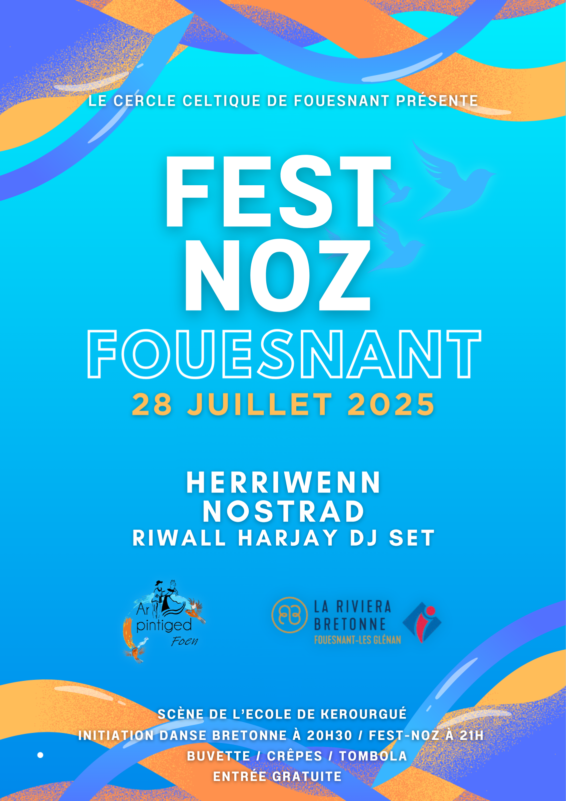 Violet and Pink Colorful Music Party Festival Instagram Story (Affiche (portrait A3)) – 1
