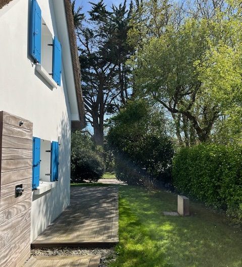 façade ouest avec douche