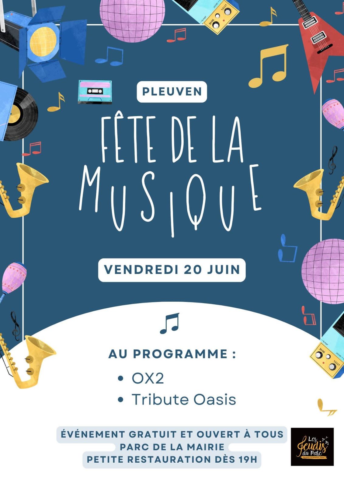 fête dela musique pleuven 21 juin