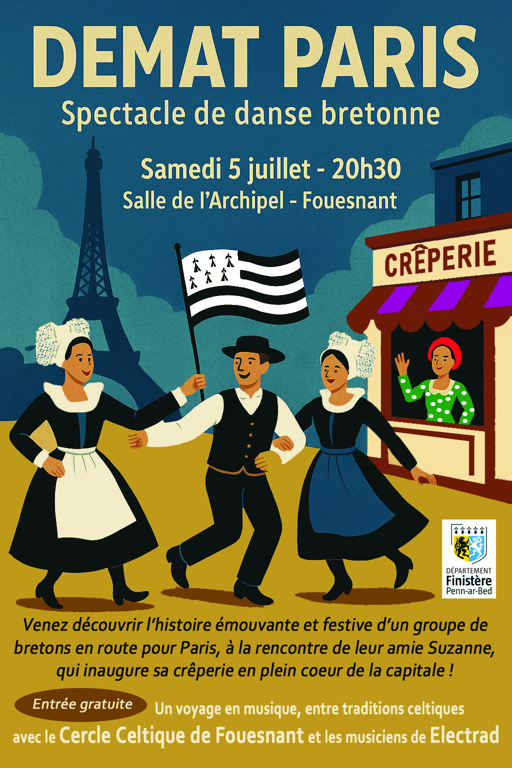spectacle de danse cercle 5 juillet