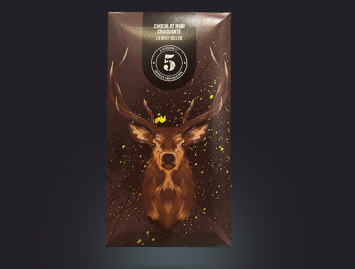 tablette craquante noir chocolatier atelier n 5